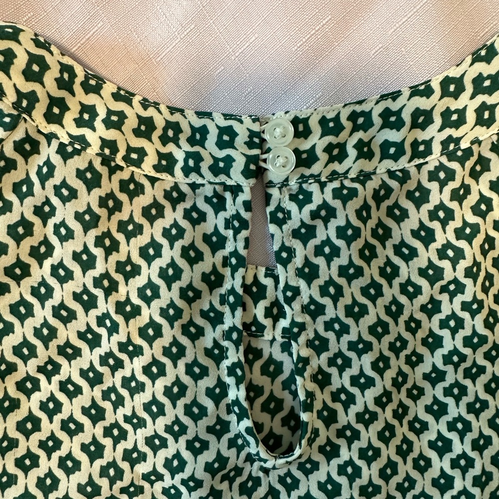 Banana Republic Factory Green/White Dress Shirt View 5